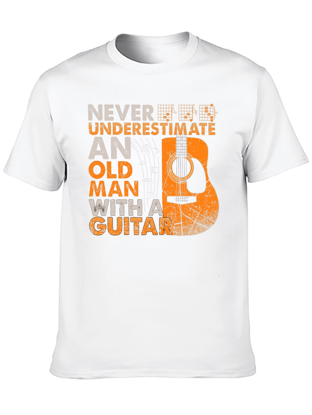 Never Underestimate Guitar T-Shirt