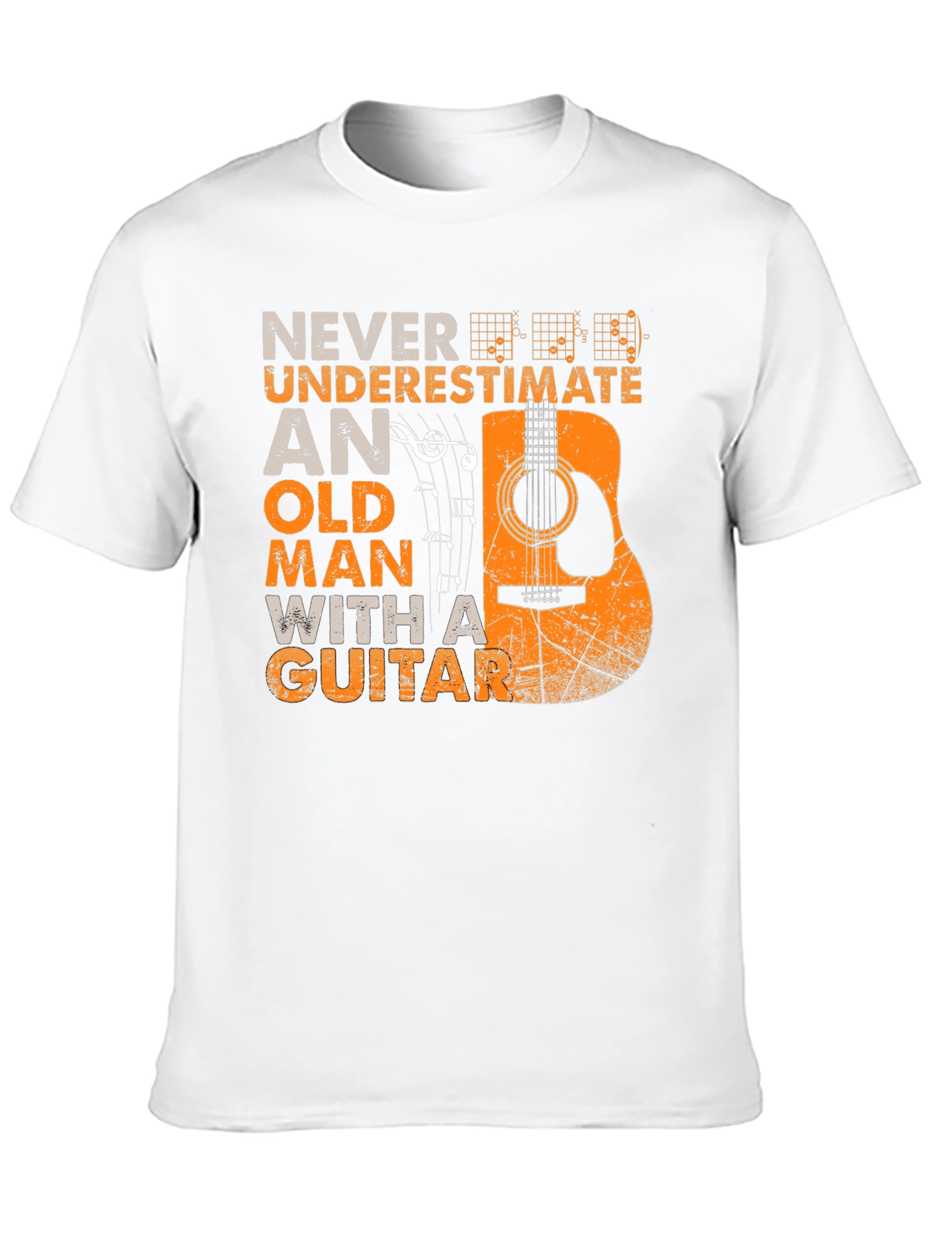 Never Underestimate Guitar T-Shirt