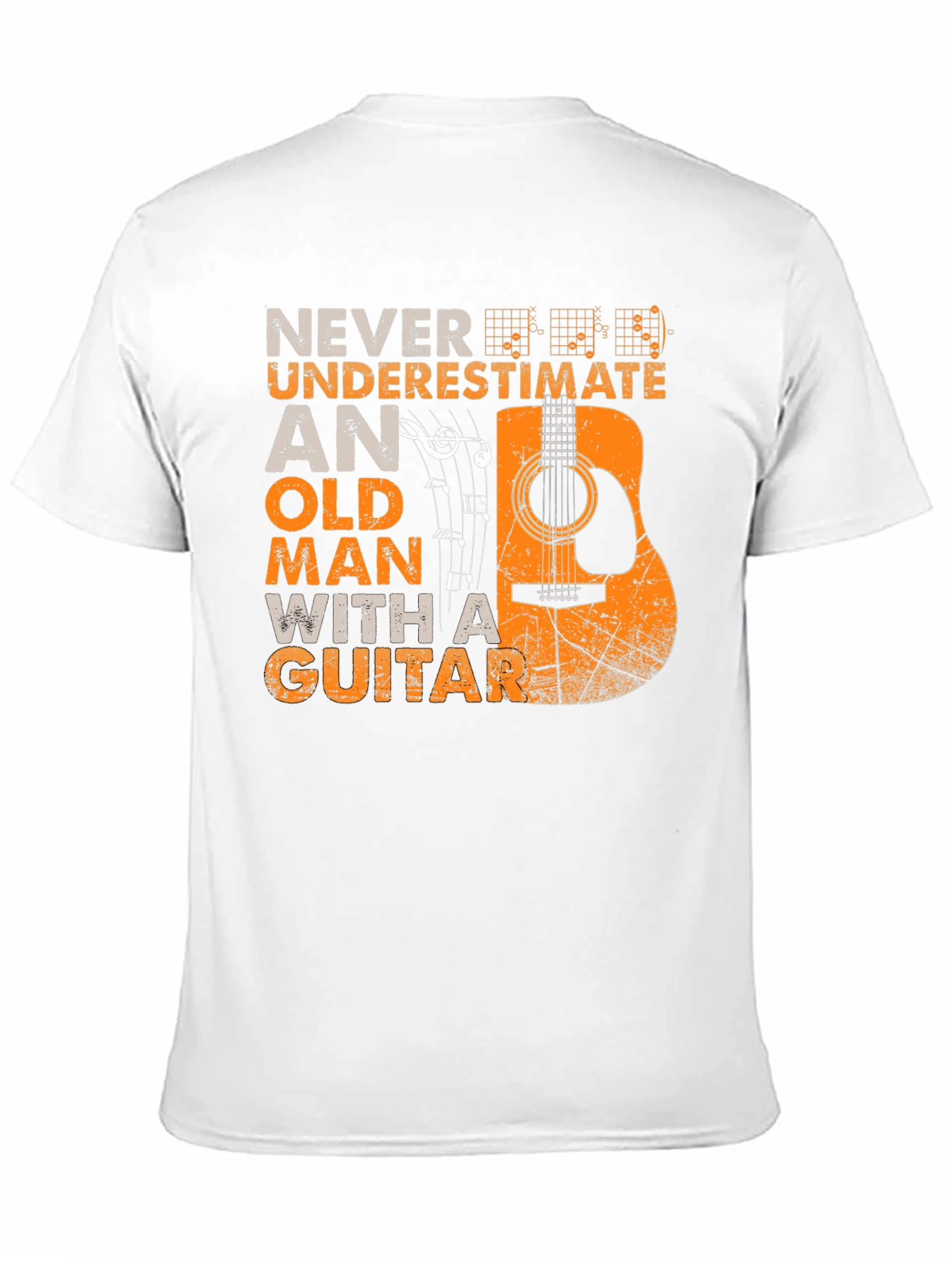 Never Underestimate Guitar T-Shirt