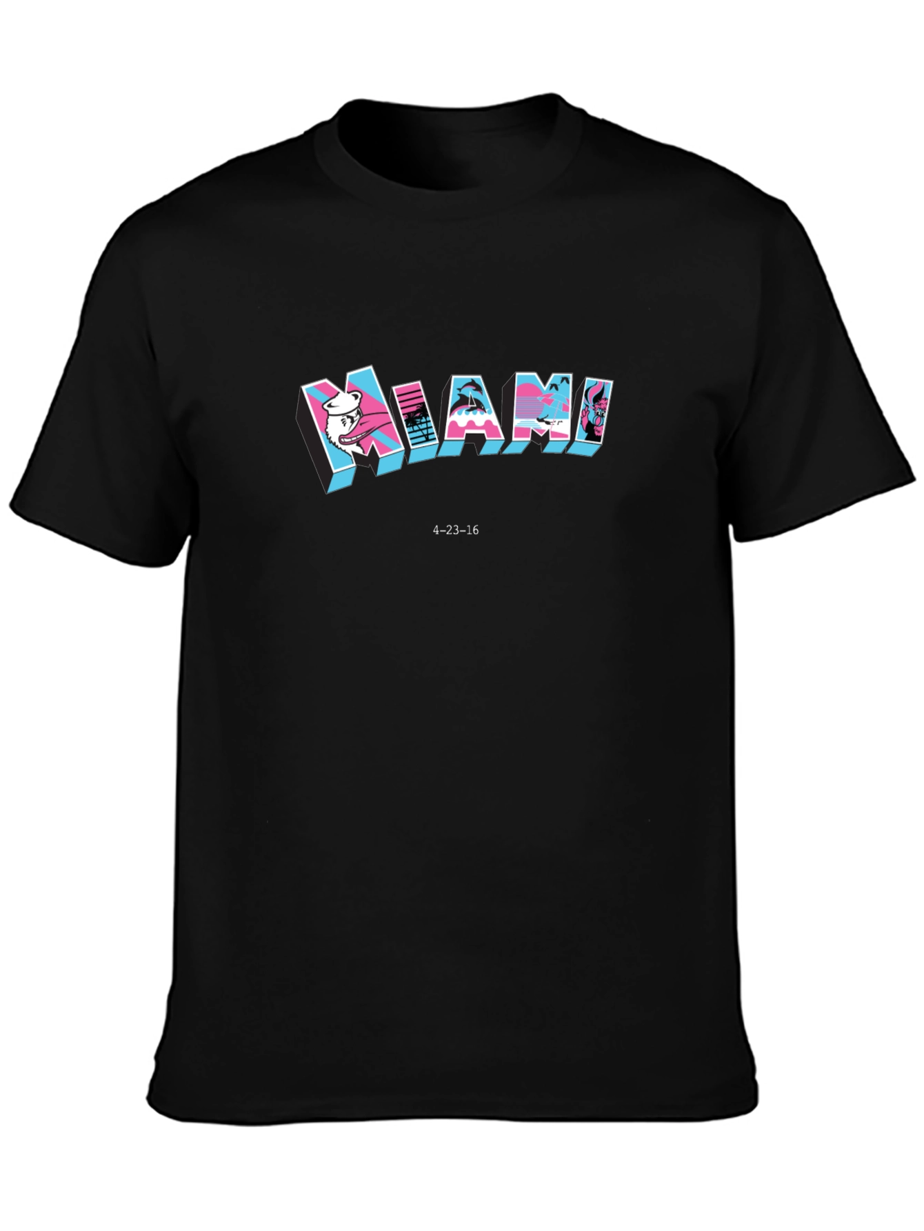 Miami Graphic Print T-Shirt
