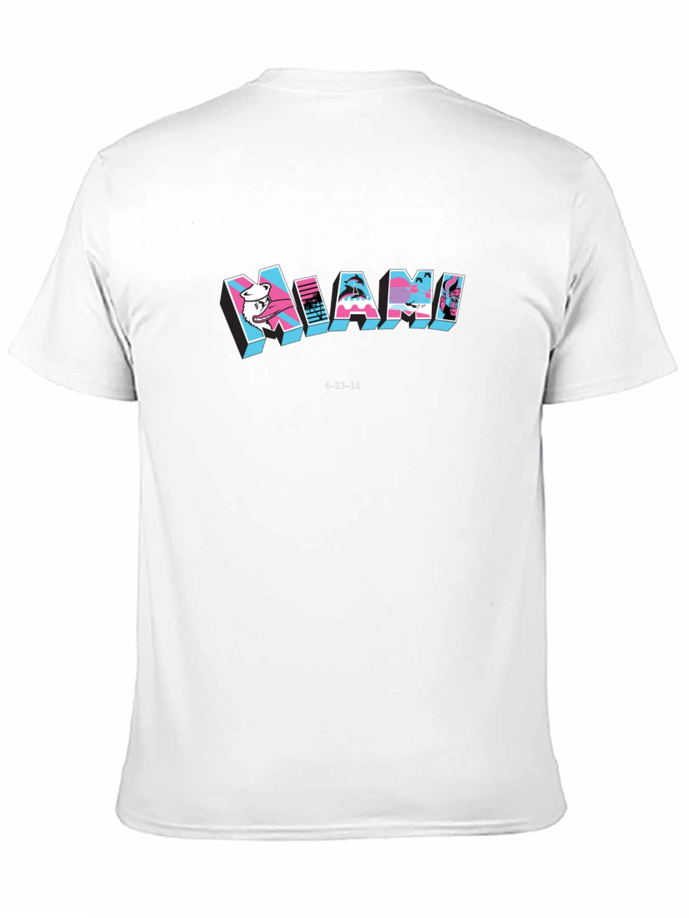 Miami Graphic Print T-Shirt