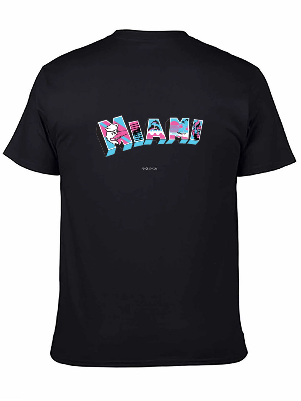 Miami Graphic Print T-Shirt