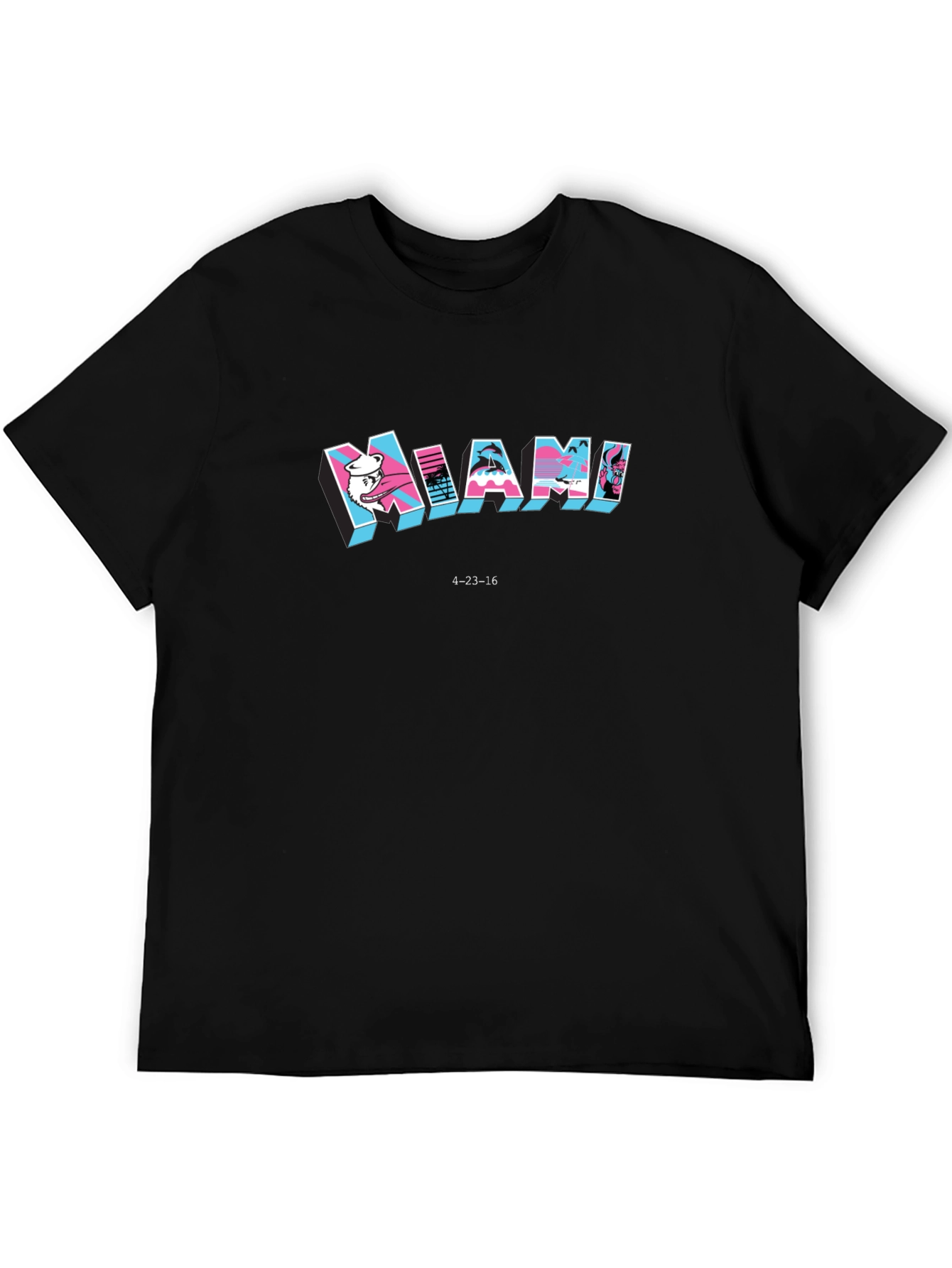 Miami Graphic Print T-Shirt