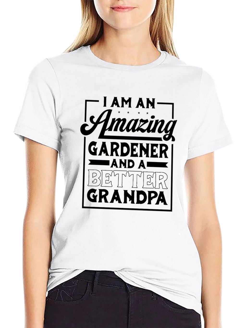 Amazing Gardener & Better Grandpa T-Shirt