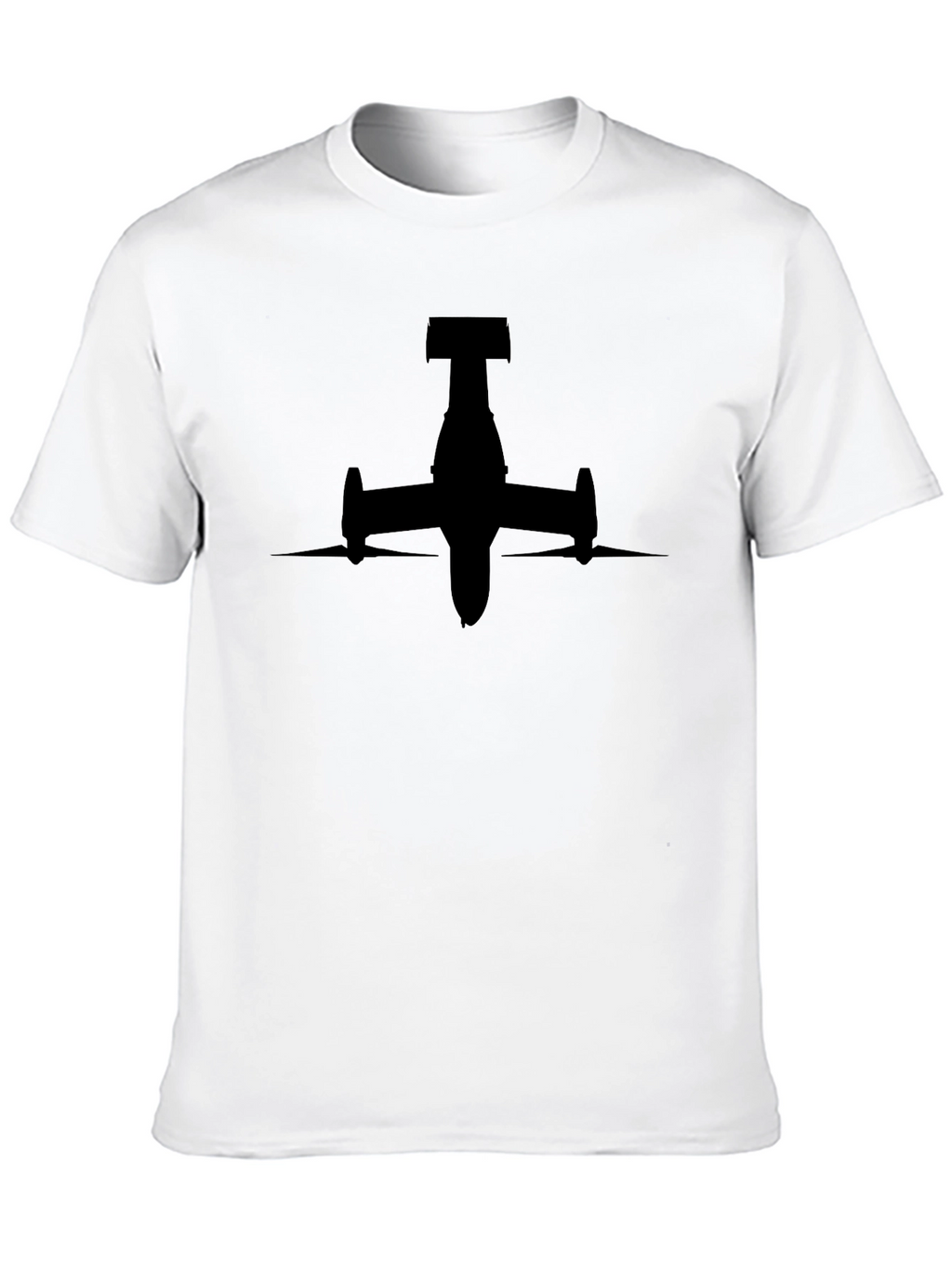 Black Jet Graphic Tee - Stylish & Unique Design
