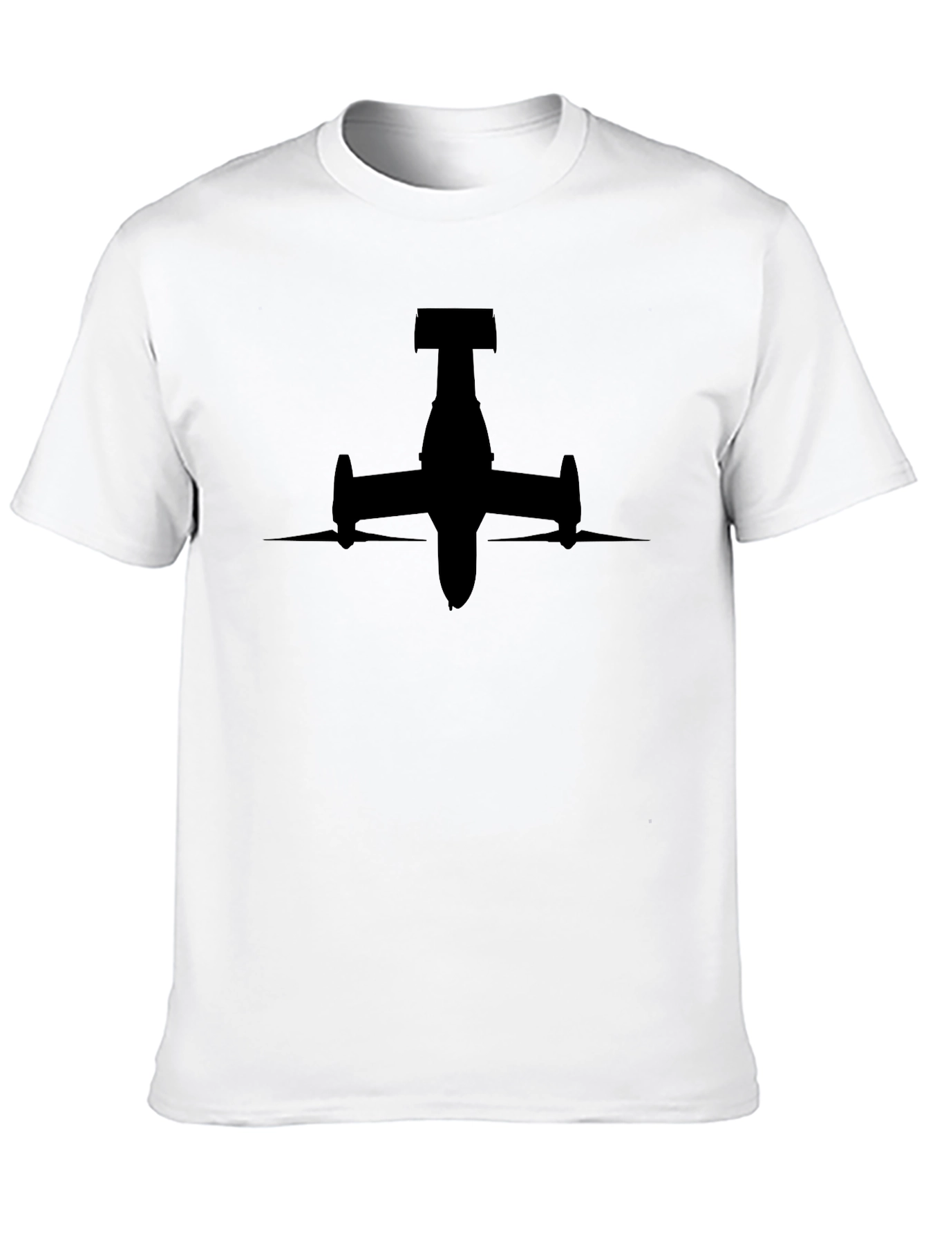Black Jet Graphic Tee - Stylish & Unique Design