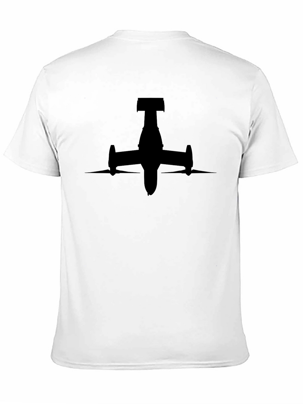 Black Jet Graphic Tee - Stylish & Unique Design