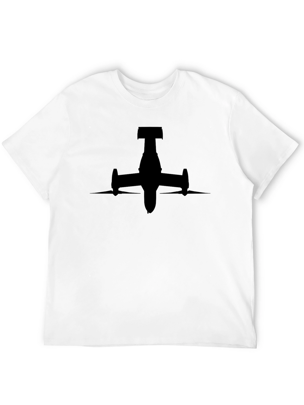 Black Jet Graphic Tee - Stylish & Unique Design