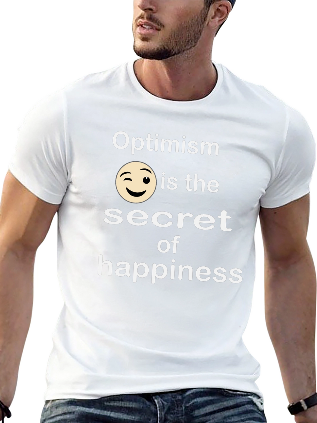 Optimism Happiness Graphic T-Shirt