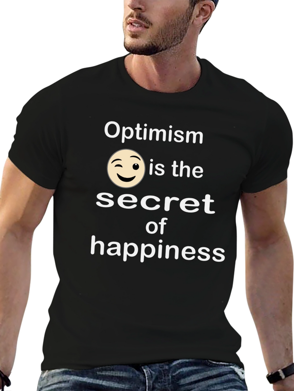 Optimism Happiness Graphic T-Shirt