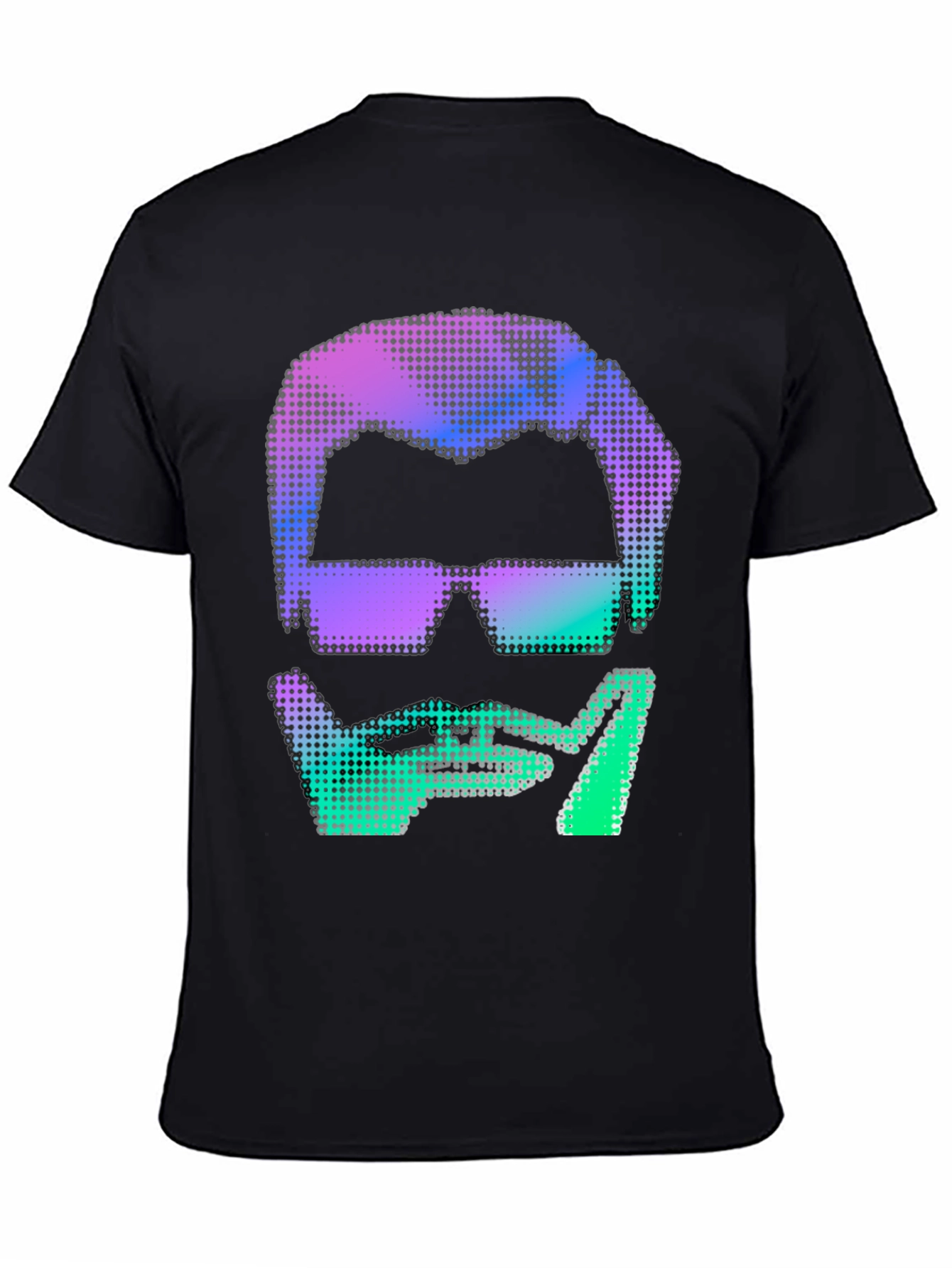 Retro Pixel Art Man Graphic Tee