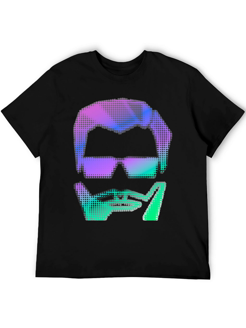 Retro Pixel Art Man Graphic Tee