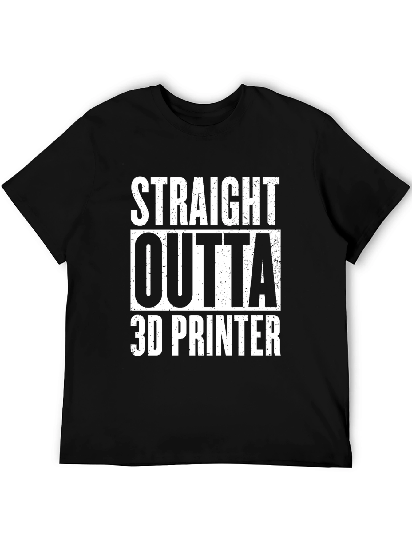 Straight Outta 3D Printer Graphic Tee