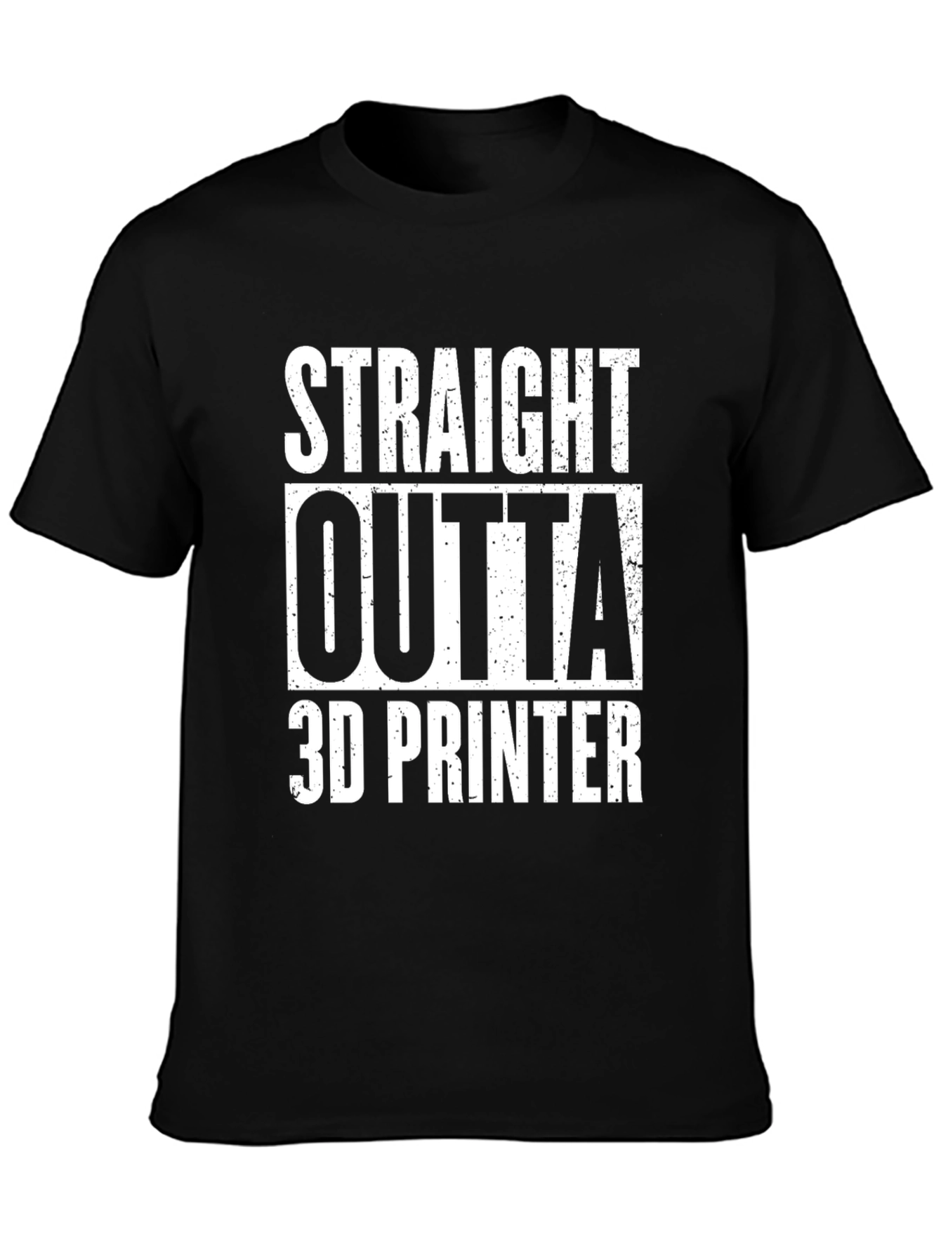 Straight Outta 3D Printer Graphic Tee