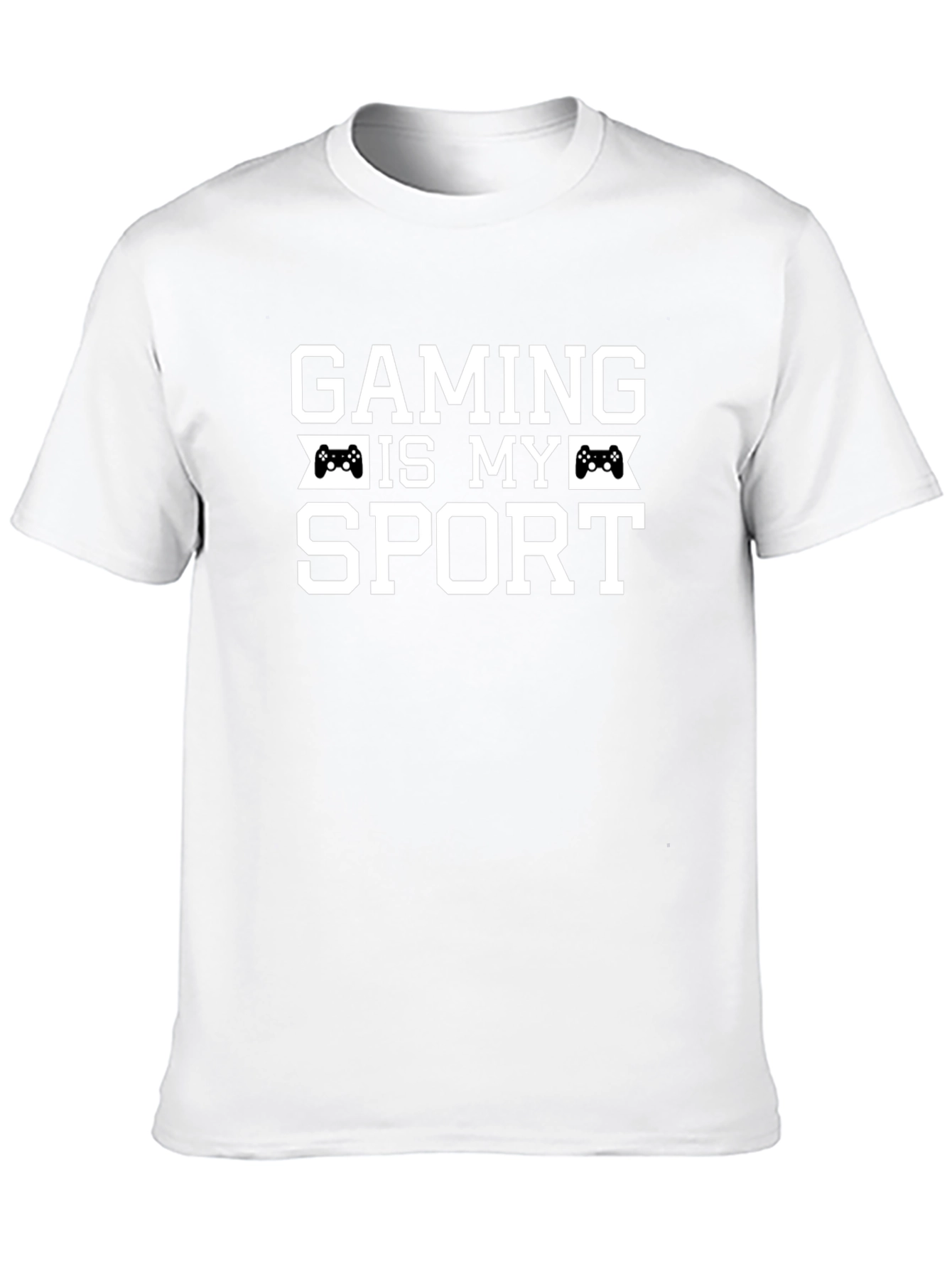 Gaming Is My Sport Black T-Shirt