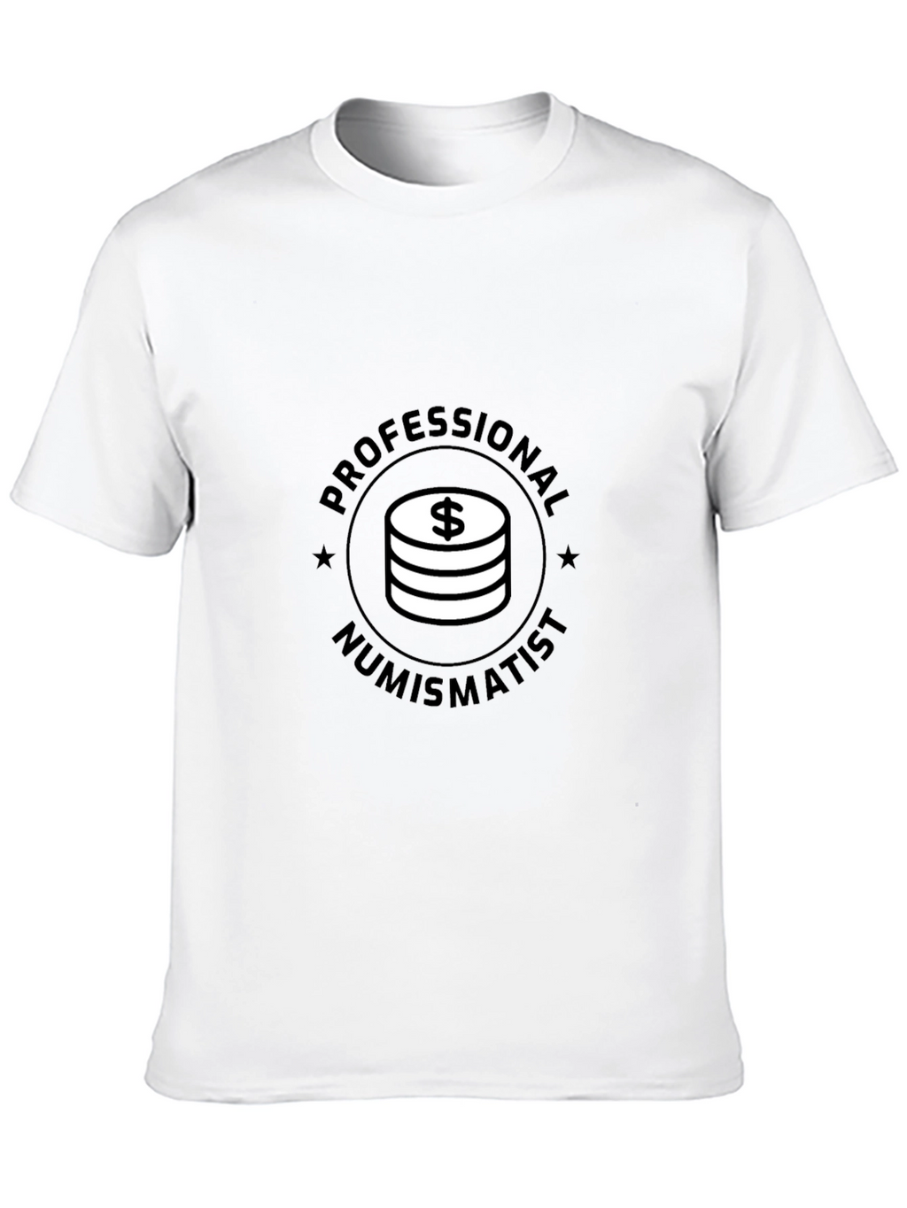 Professional Numismatist Black T-Shirt