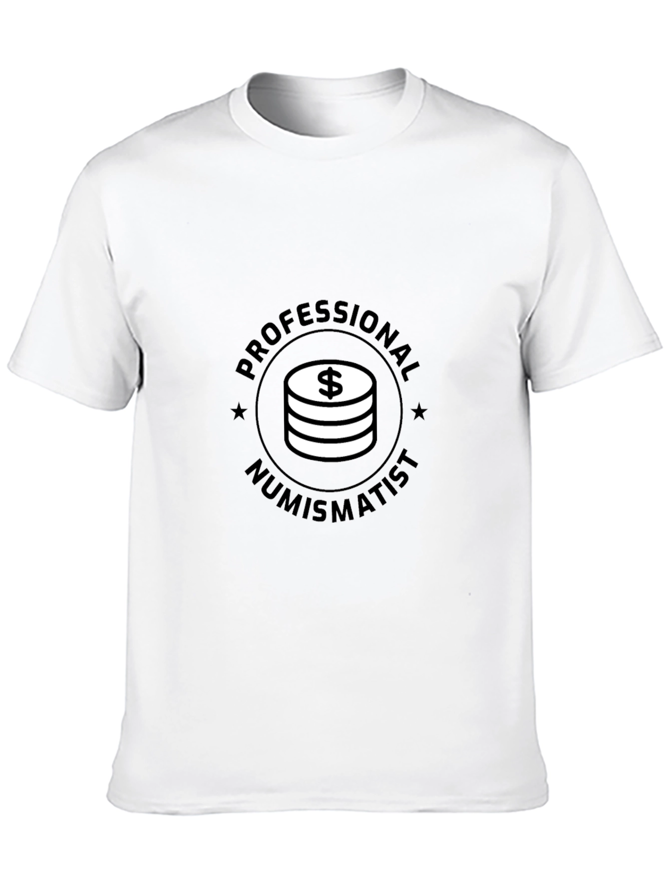 Professional Numismatist Black T-Shirt