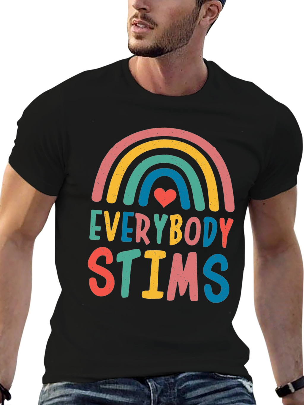 Everybody Stims T-Shirt - Autism Acceptance