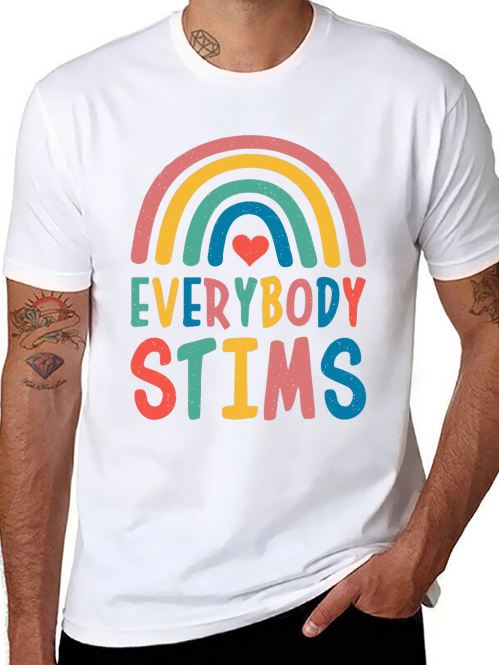 Everybody Stims T-Shirt - Autism Acceptance