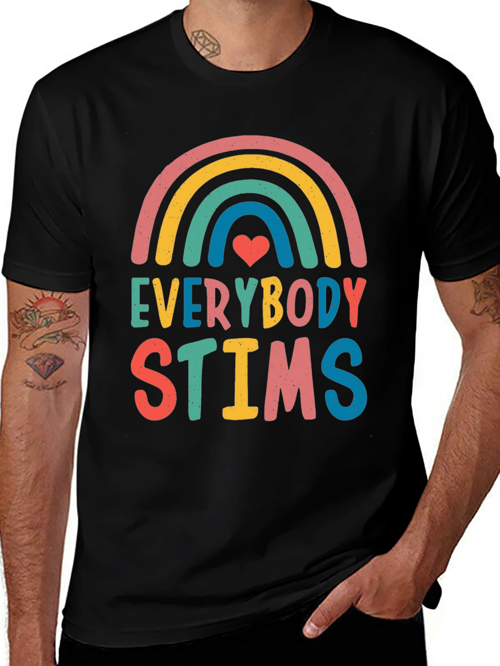 Everybody Stims T-Shirt - Autism Acceptance
