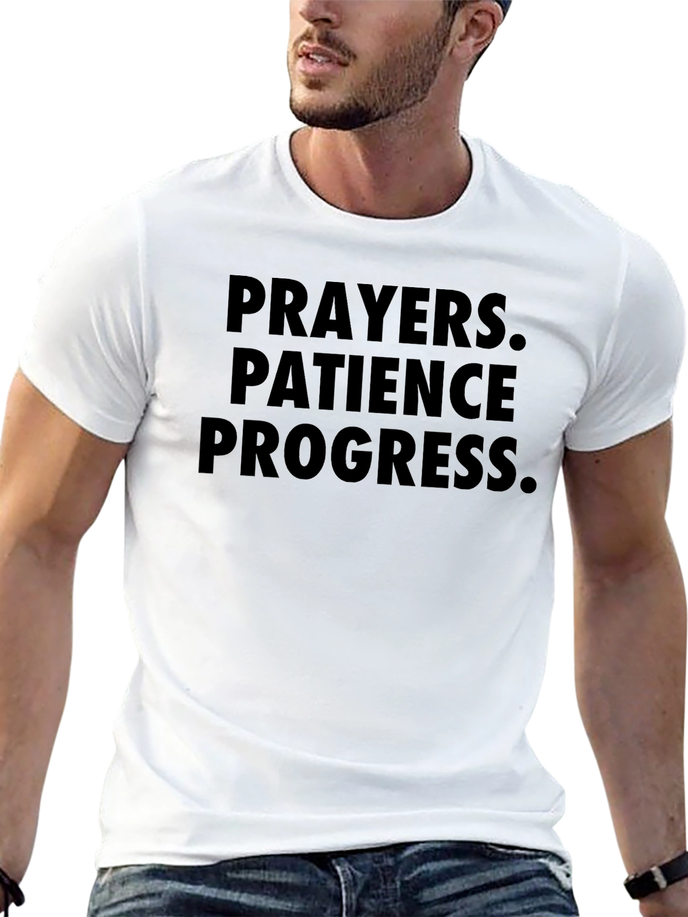 Prayers Patience Progress Graphic Tee