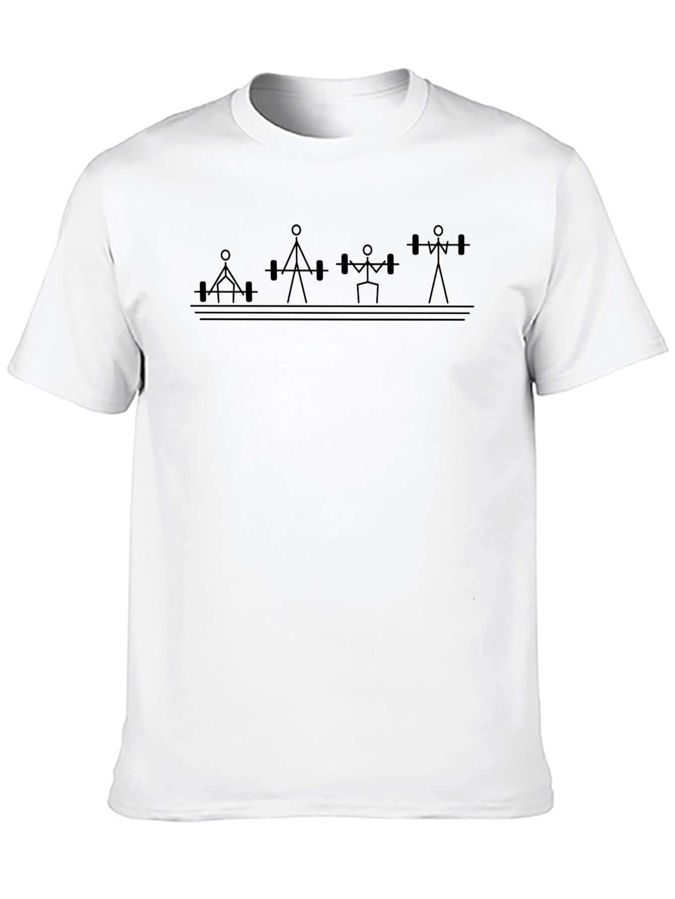 Weightlifting Evolution Graphic T-Shirt