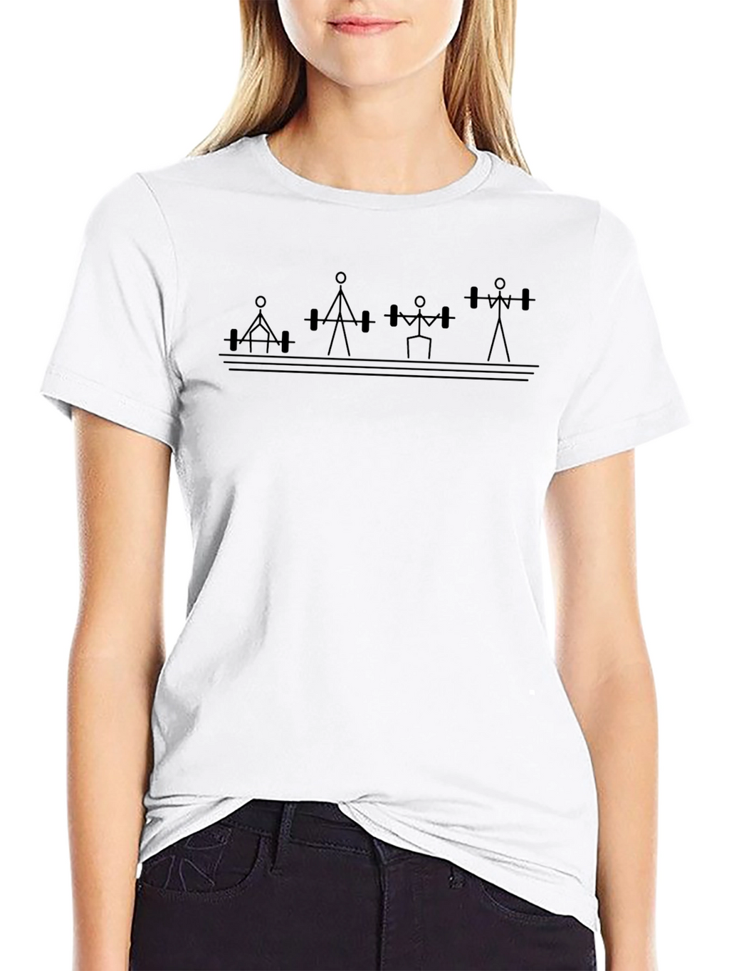 Weightlifting Evolution Graphic T-Shirt