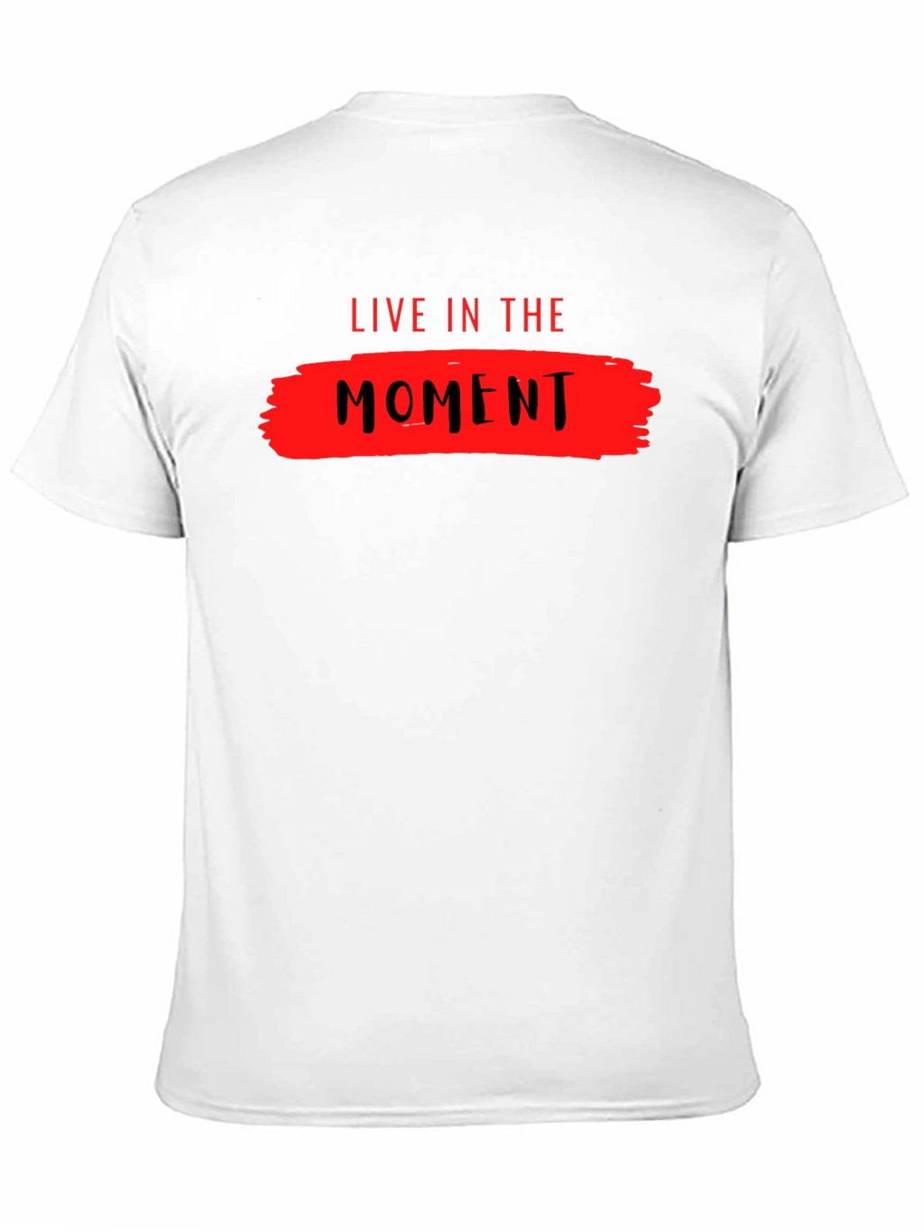 Live in the Moment Graphic Tee - Black