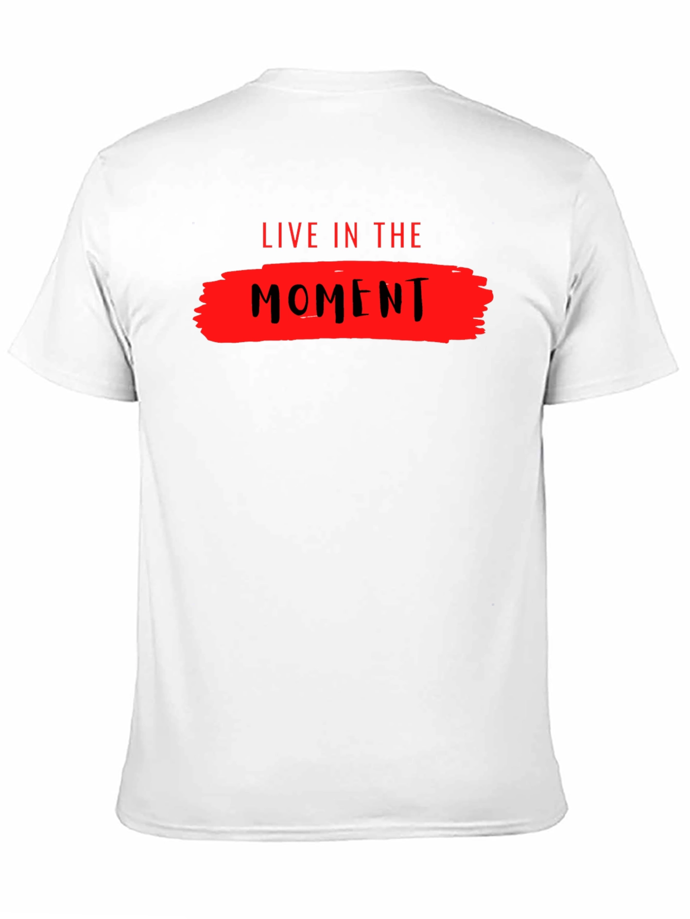 Live in the Moment Graphic Tee - Black