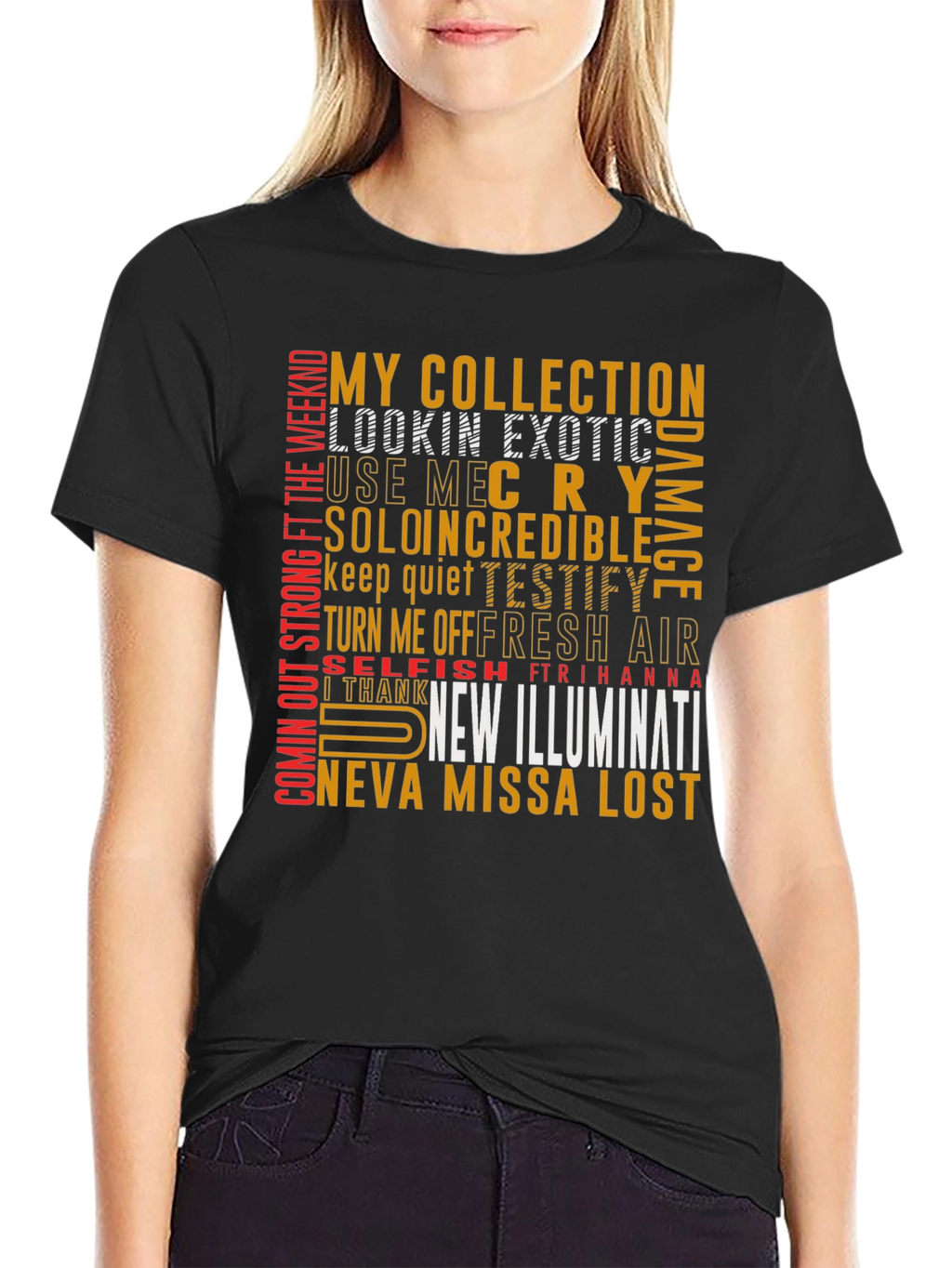 Trendy Graphic Print T-Shirt