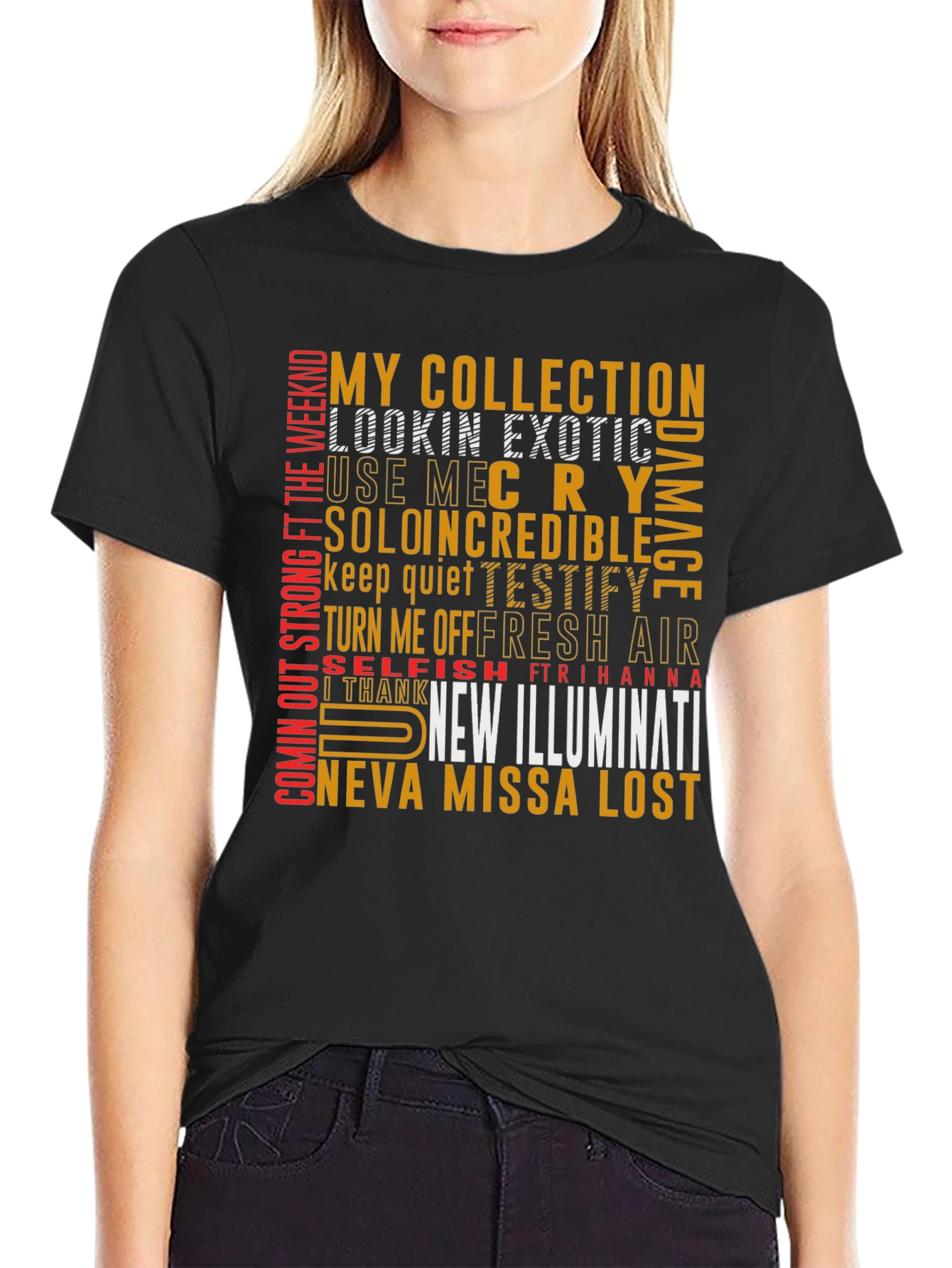 Trendy Graphic Print T-Shirt
