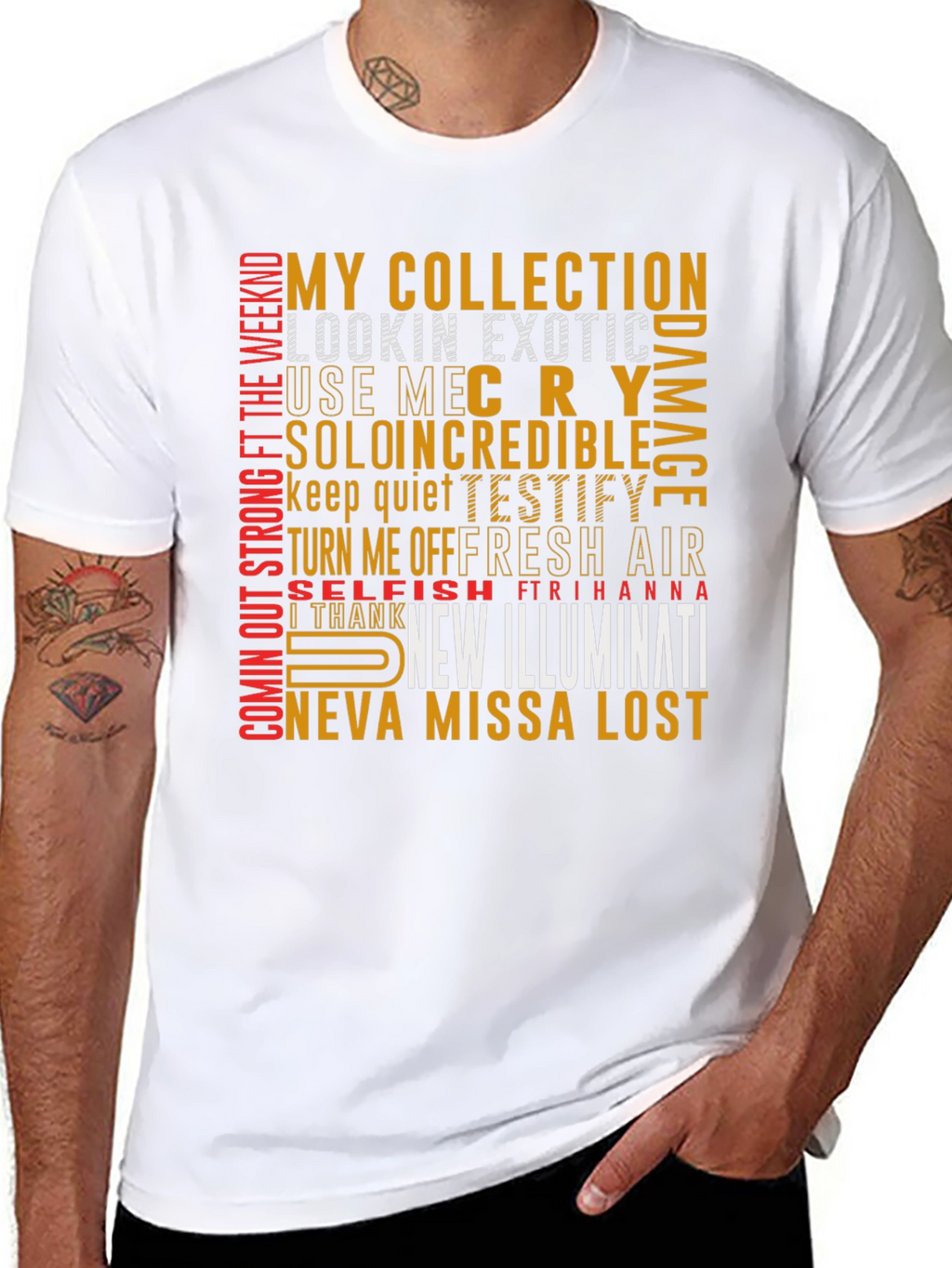 Trendy Graphic Print T-Shirt