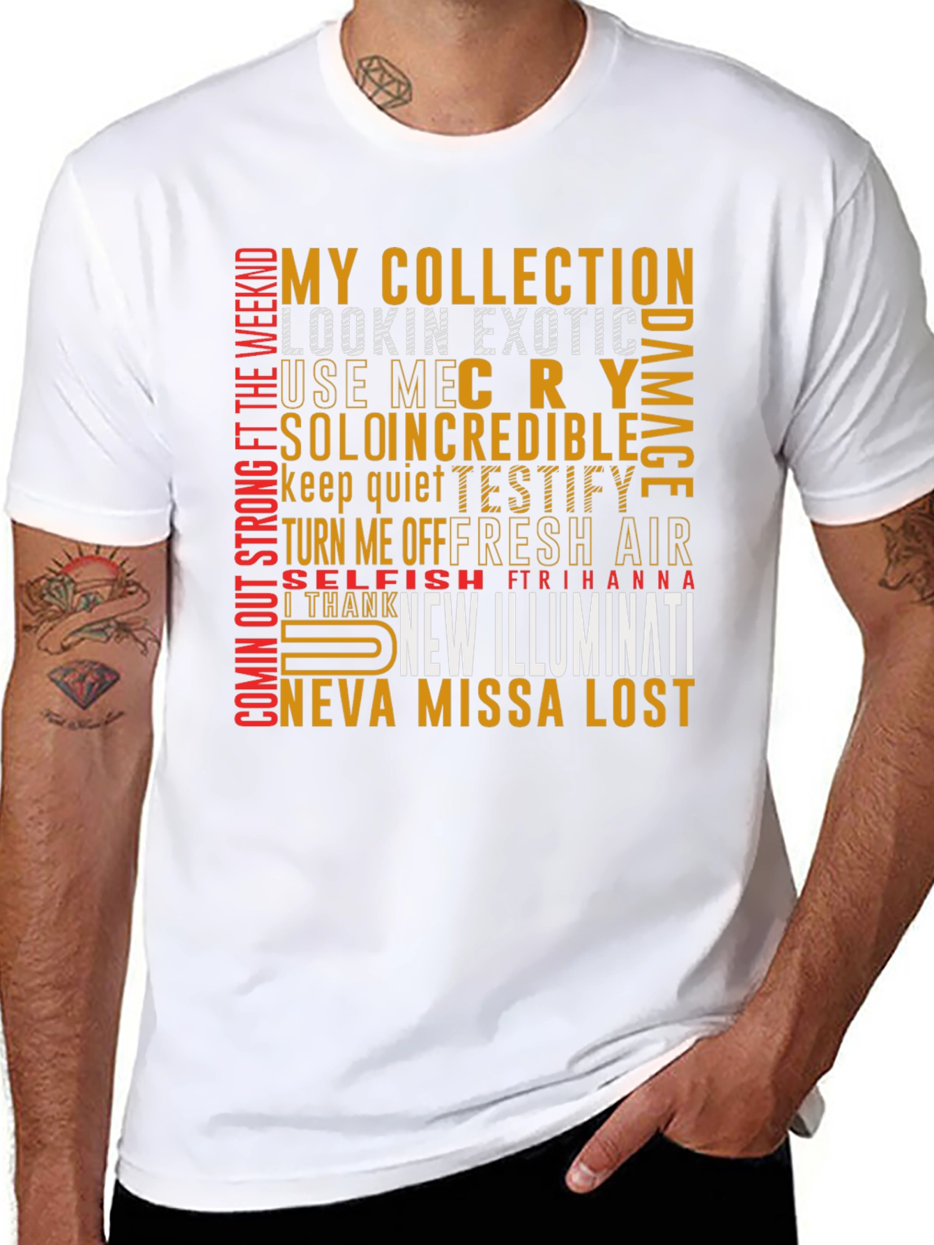 Trendy Graphic Print T-Shirt