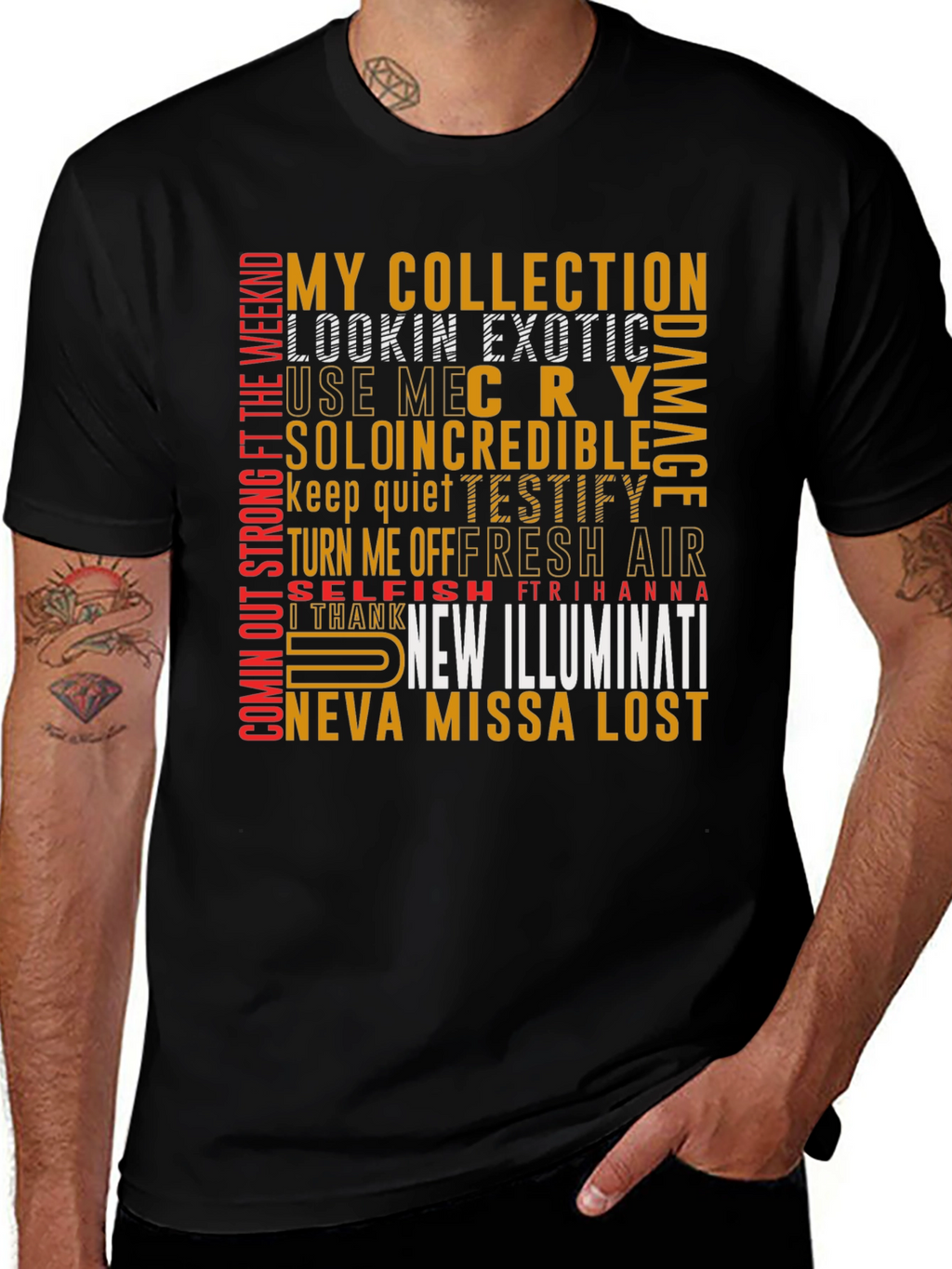 Trendy Graphic Print T-Shirt