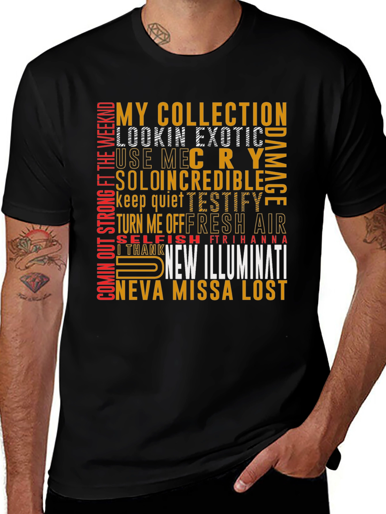 Trendy Graphic Print T-Shirt