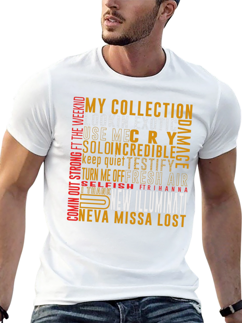 Trendy Graphic Print T-Shirt