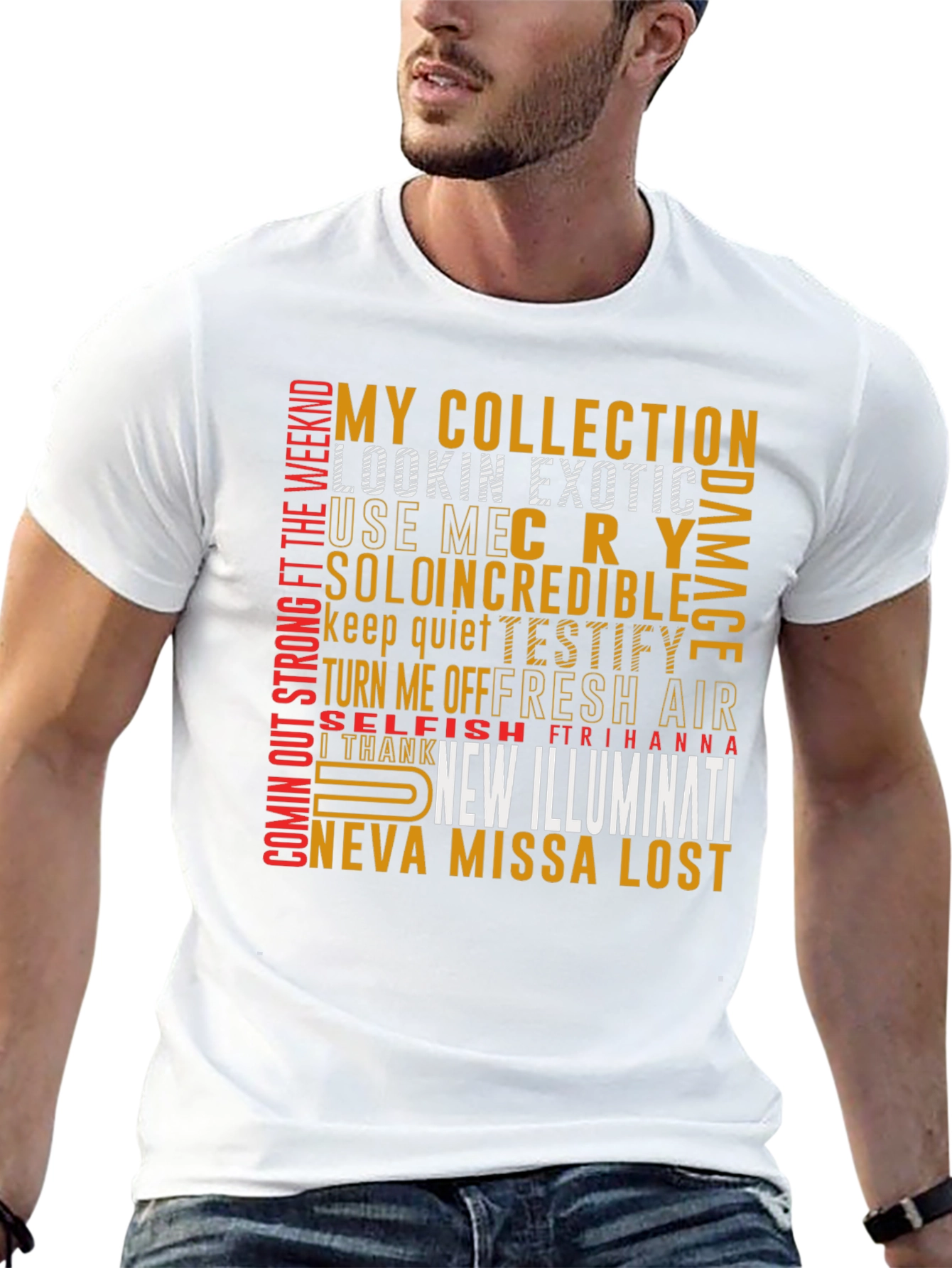 Trendy Graphic Print T-Shirt