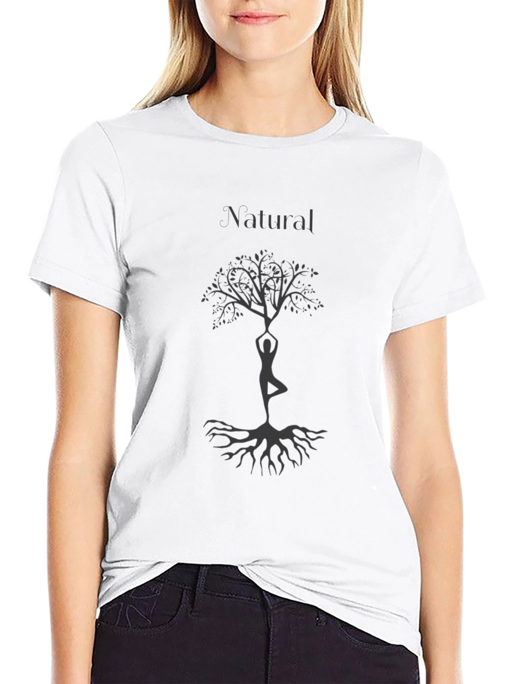 Natural Tree Yoga Graphic Tee