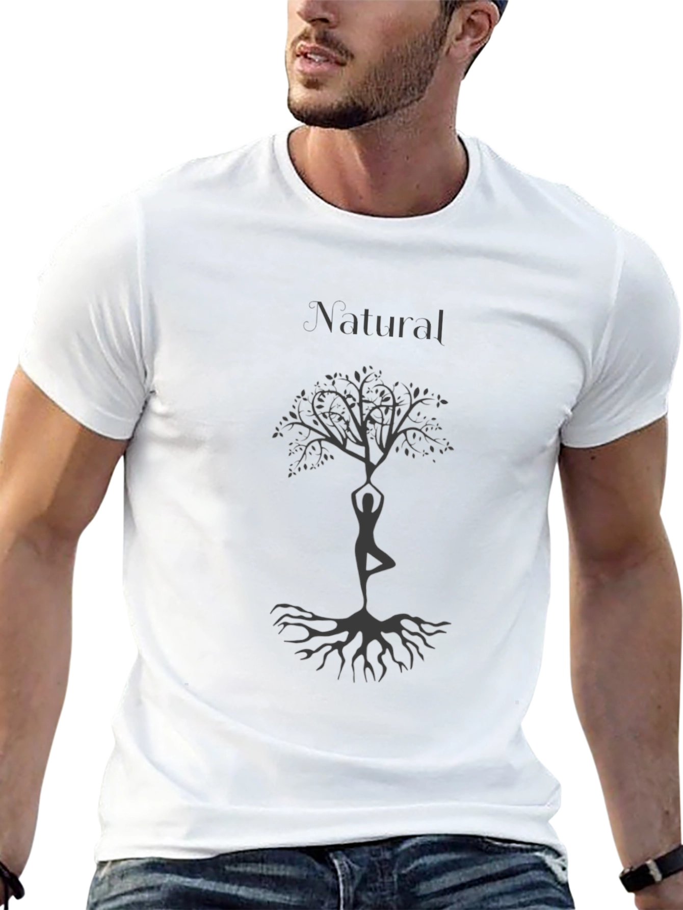 Natural Tree Yoga Graphic Tee