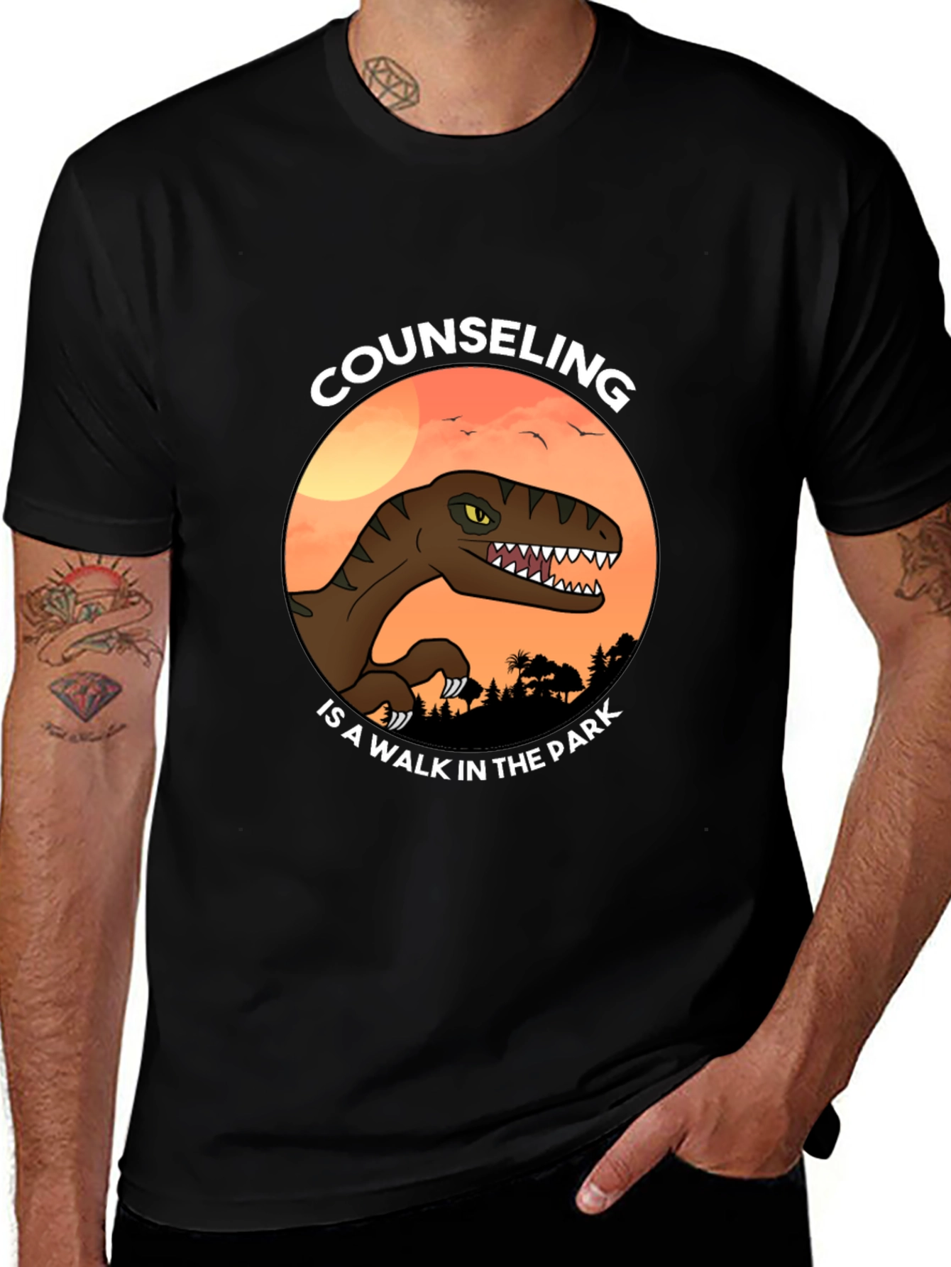 Counseling is a Walk in the Park Graphic T-Shirt