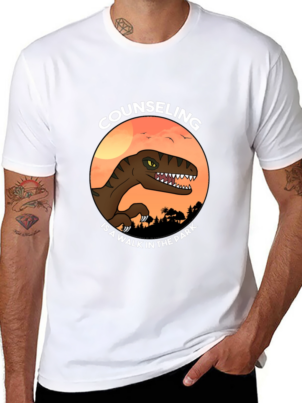 Counseling is a Walk in the Park Graphic T-Shirt