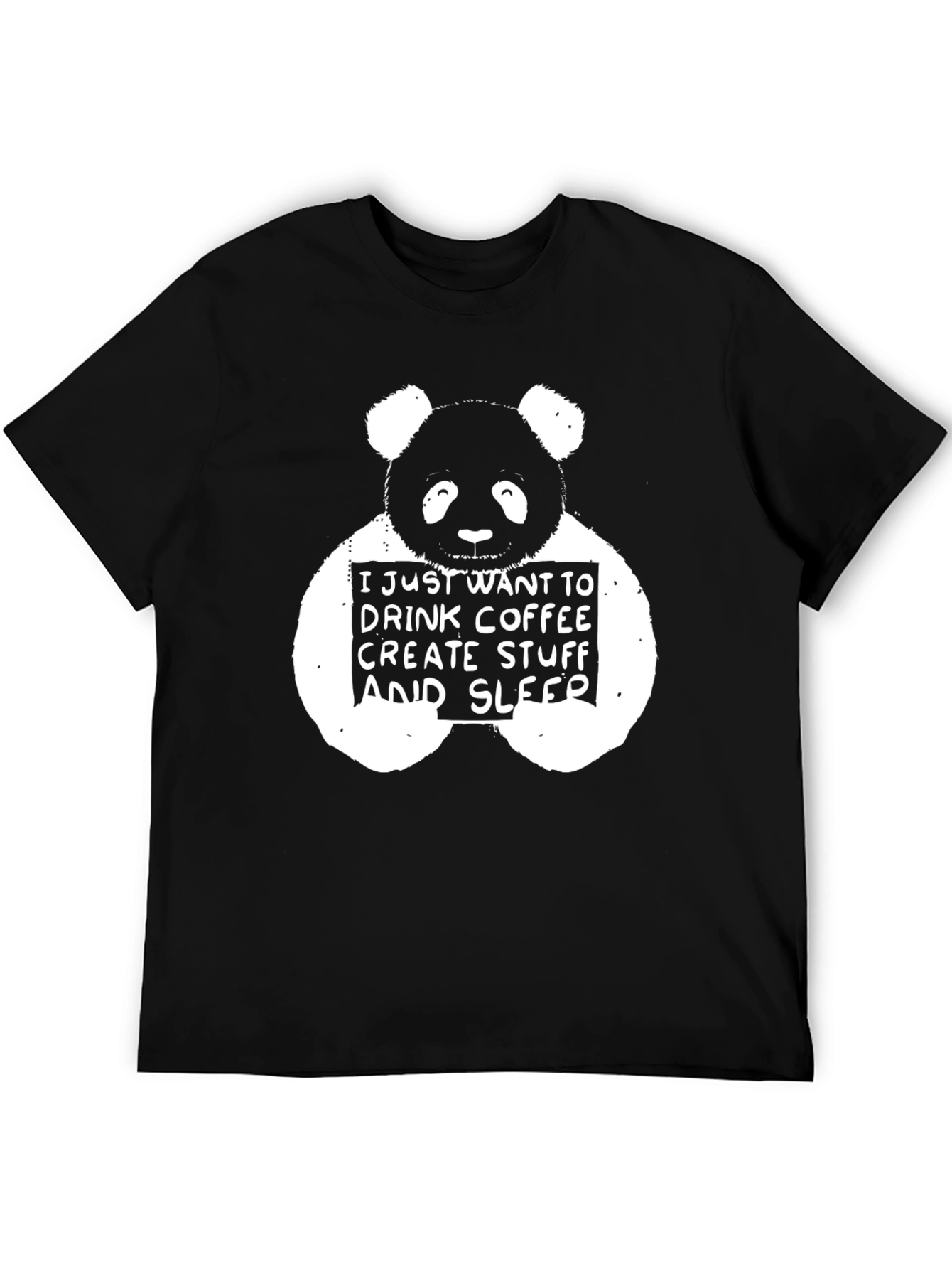 Panda Coffee Lover T-Shirt