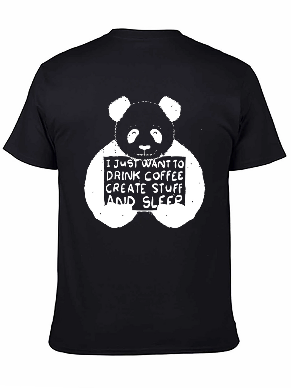 Panda Coffee Lover T-Shirt