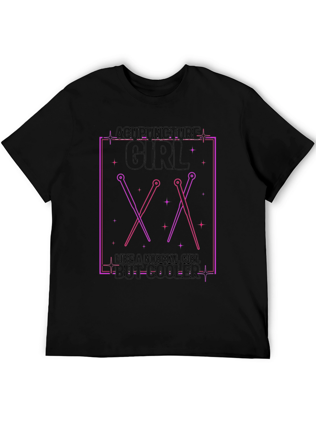 Acupuncture Girl T-Shirt - Cooler Than Normal
