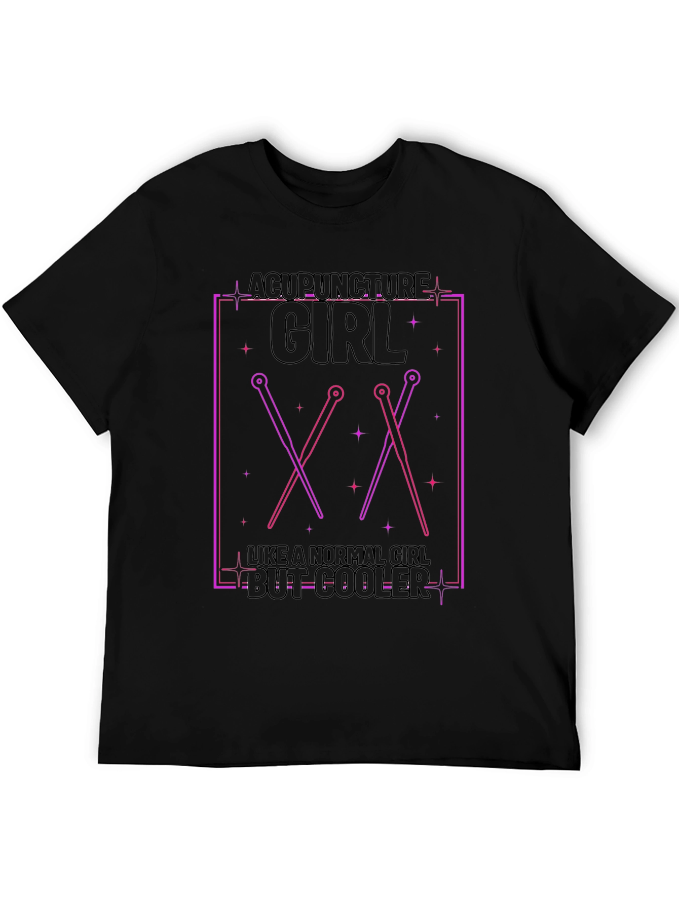 Acupuncture Girl T-Shirt - Cooler Than Normal