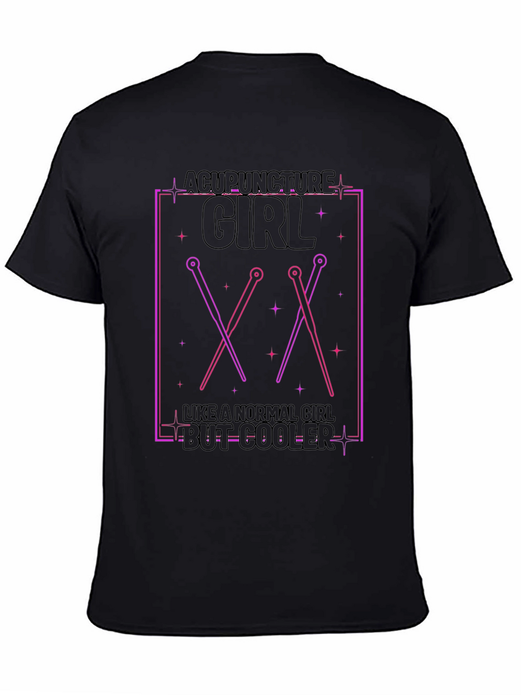 Acupuncture Girl T-Shirt - Cooler Than Normal