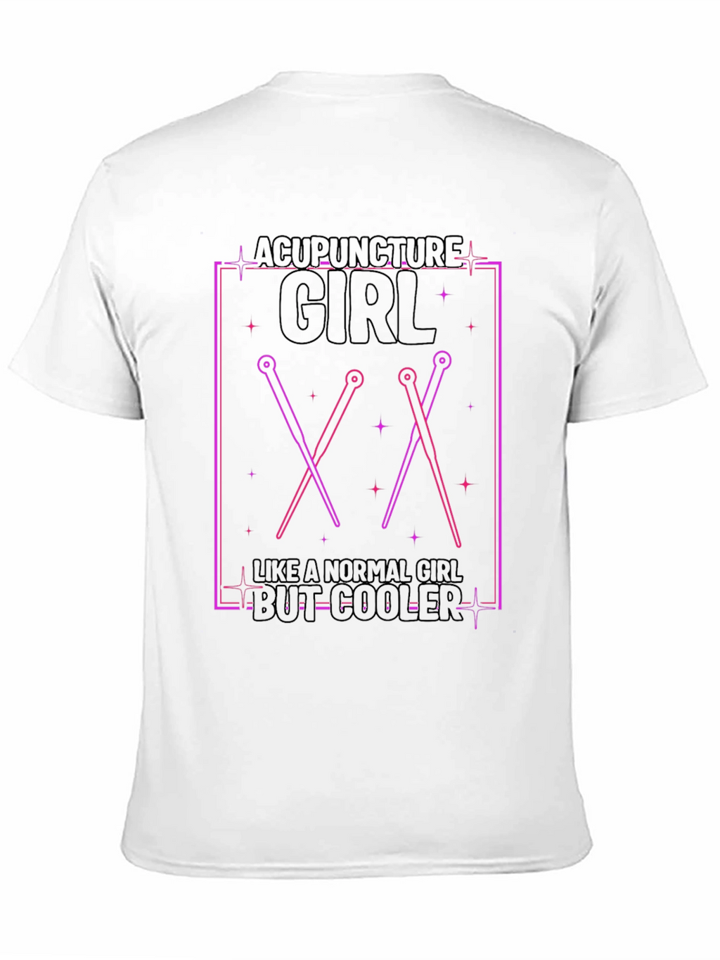 Acupuncture Girl T-Shirt - Cooler Than Normal