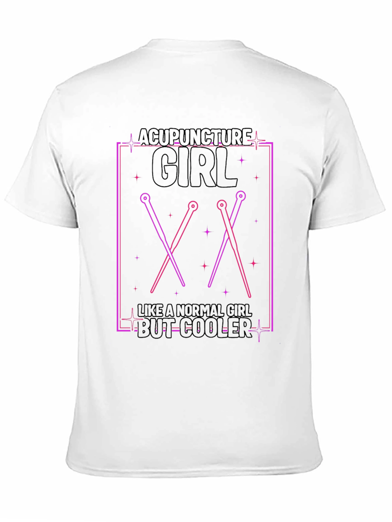 Acupuncture Girl T-Shirt - Cooler Than Normal