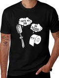 Humorous I Hate My Job Graphic Tee