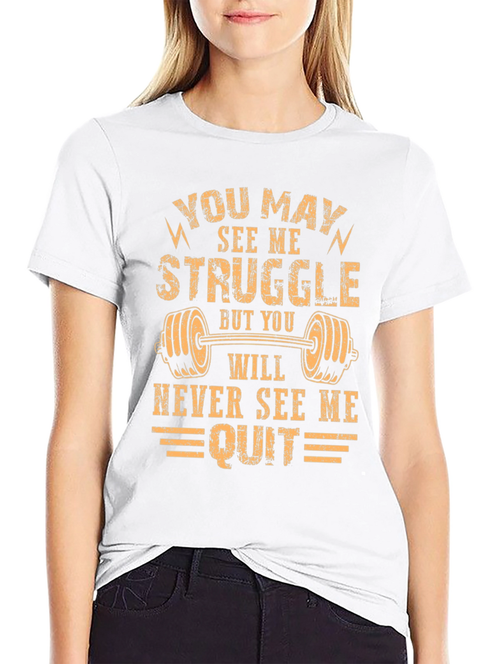 Motivational Workout Graphic Tee